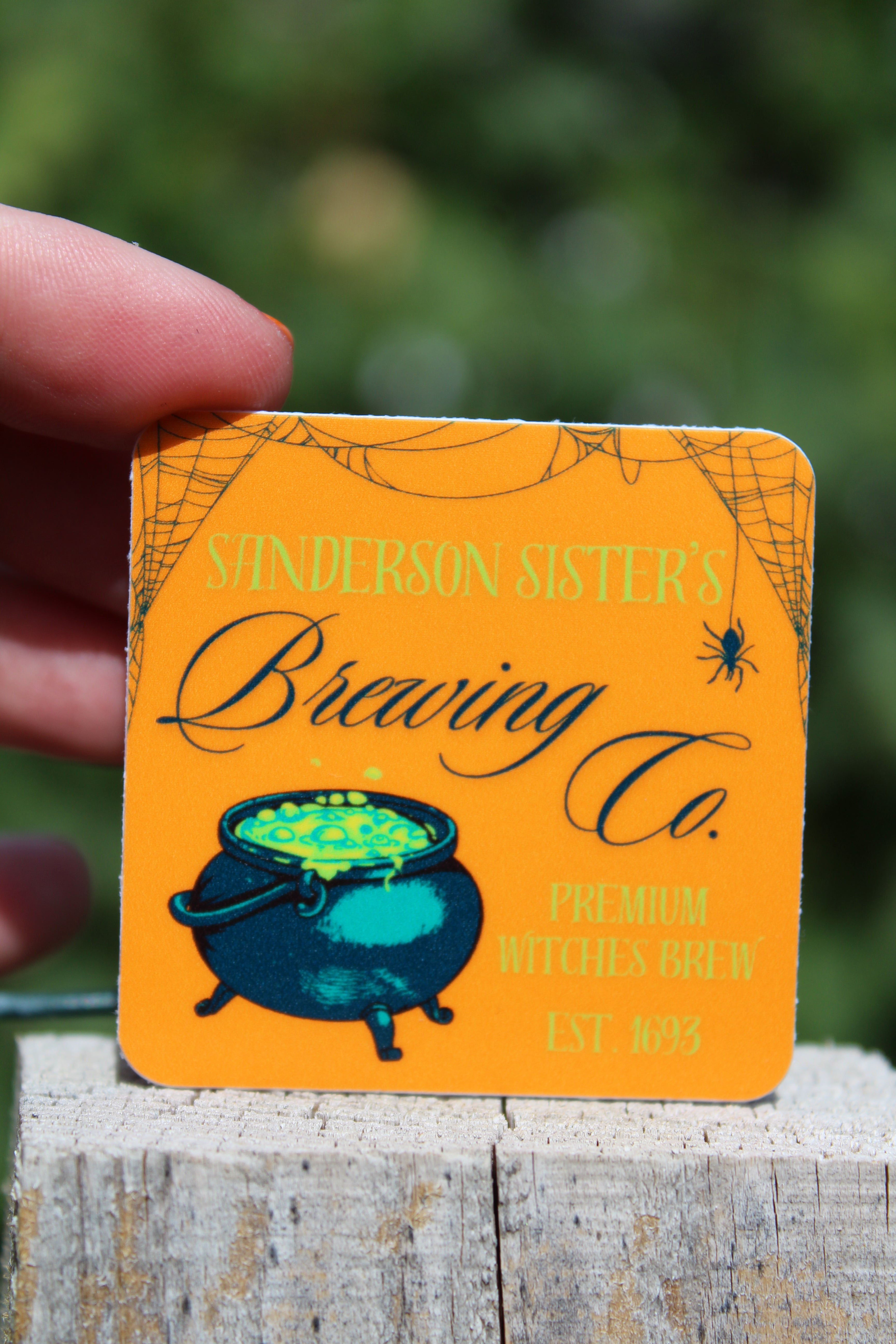 Sanderson Sisters Brewing Co. Vinyl Sticker