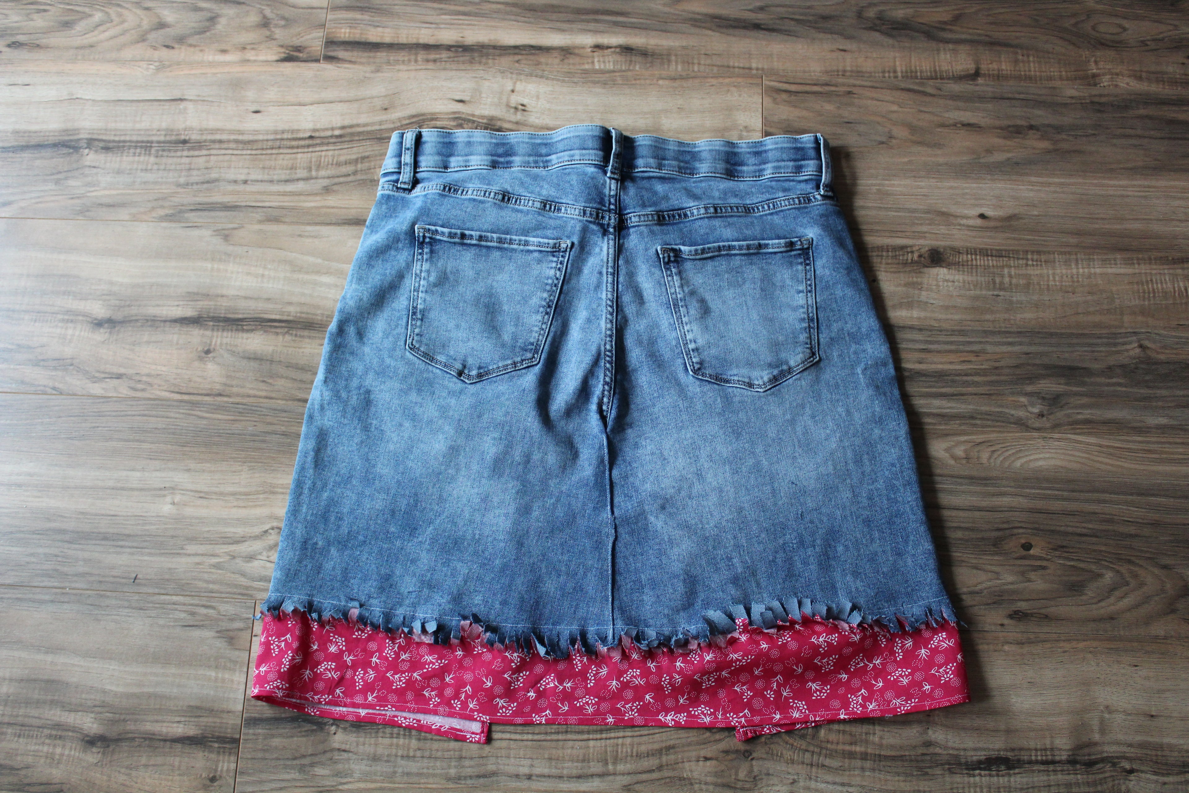 Repurposed Denim Apron