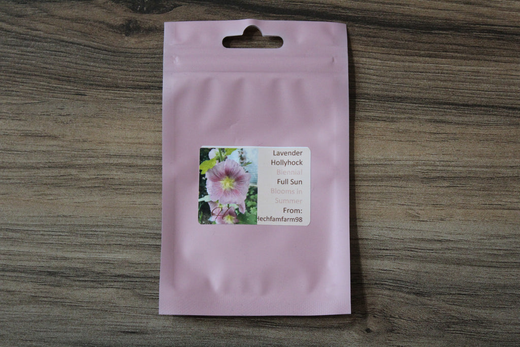 Hollyhock Seeds - Lavender