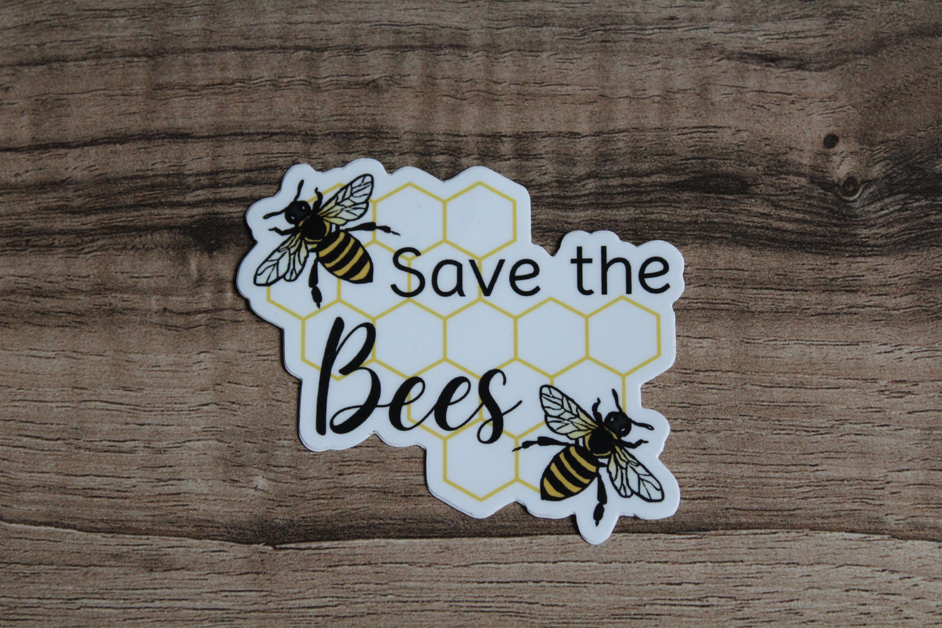 Save the Bees Vinyl Sticker