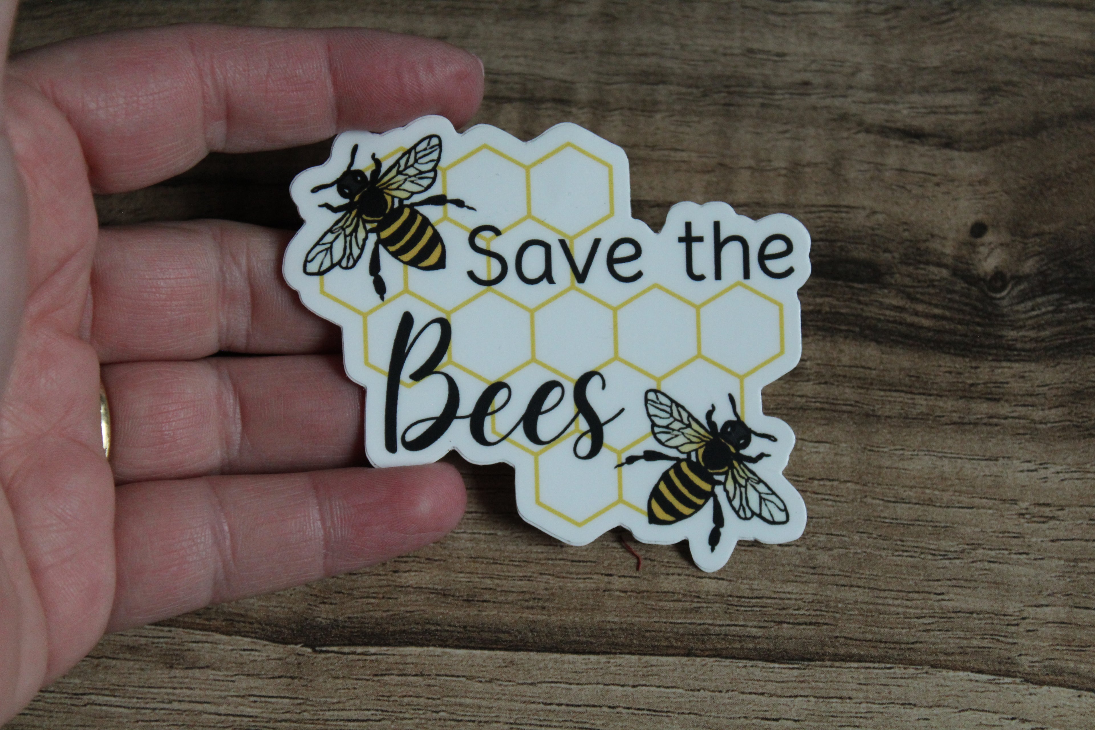 Save the Bees Vinyl Sticker