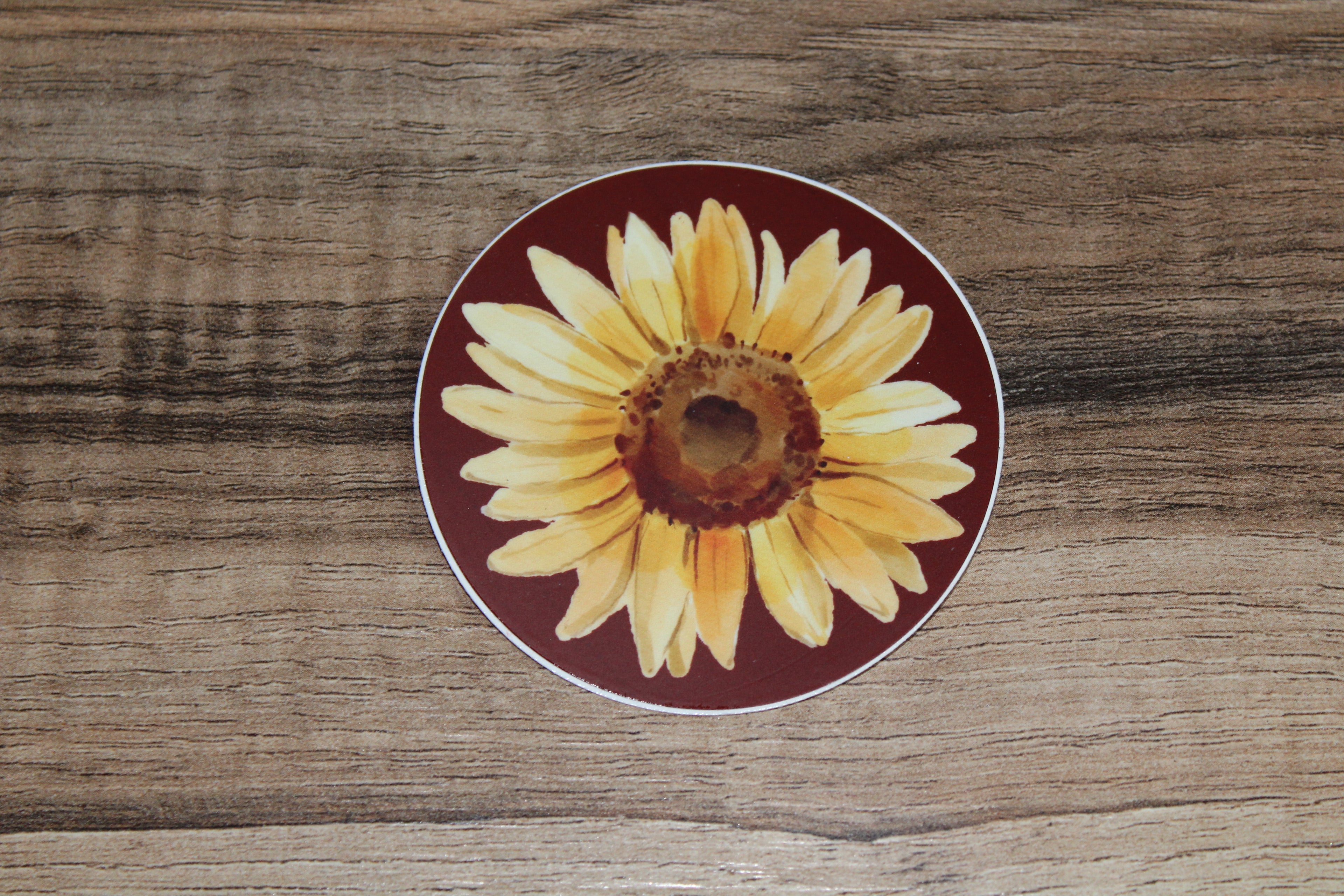 Sunflower Vinyl Sticker