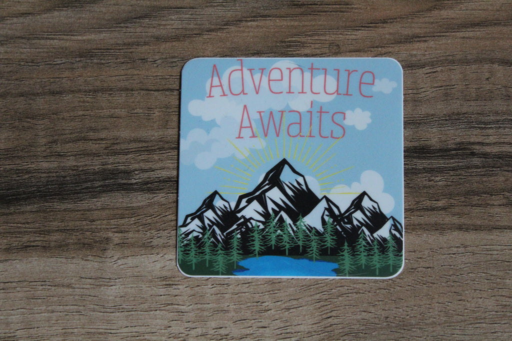 Adventure Awaits Vinyl Sticker