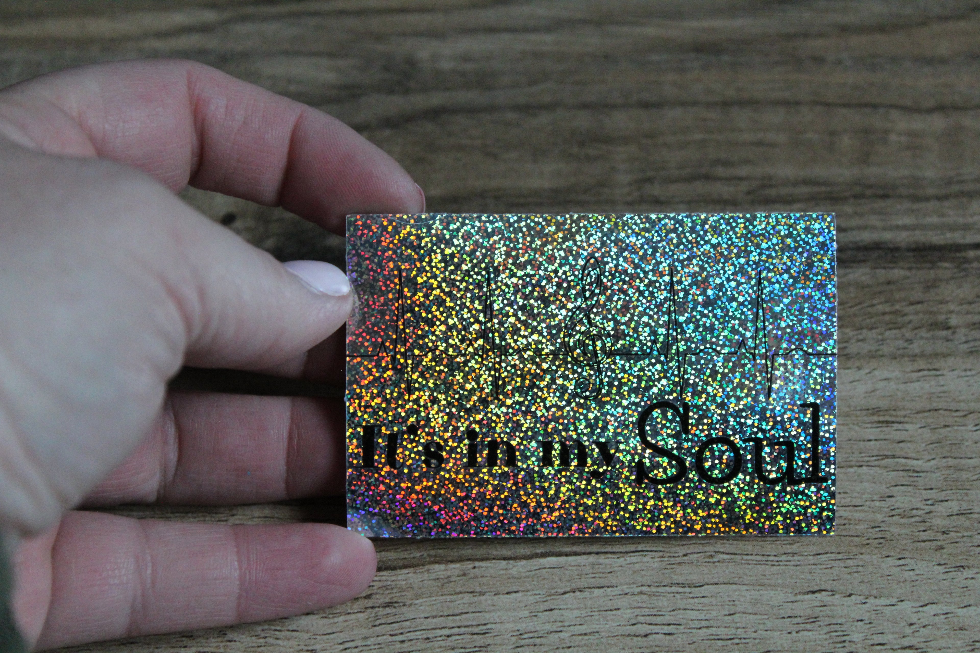 Music is in My DNA Vinyl Sticker