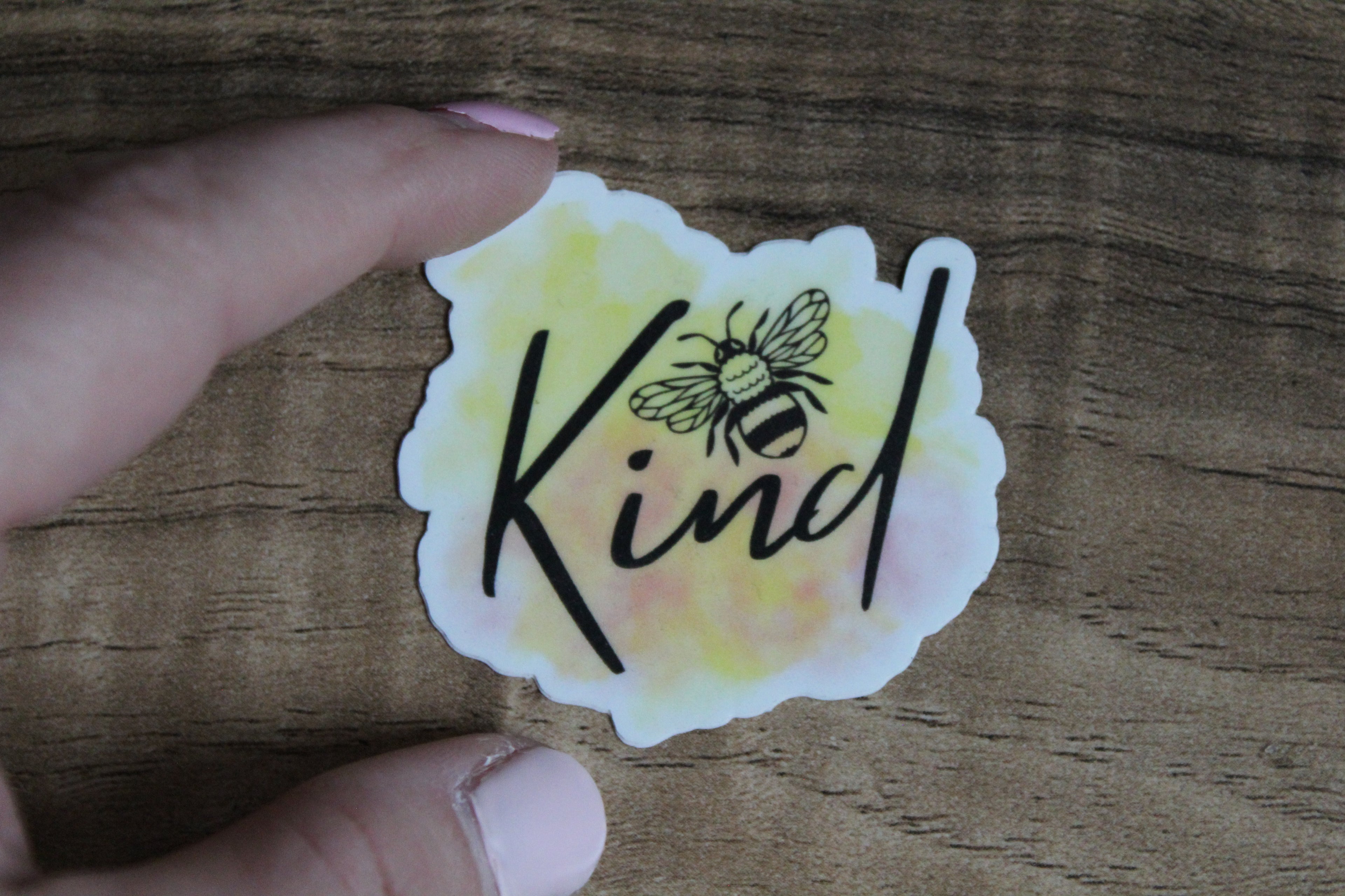 Bee Kind Vinyl Sticker