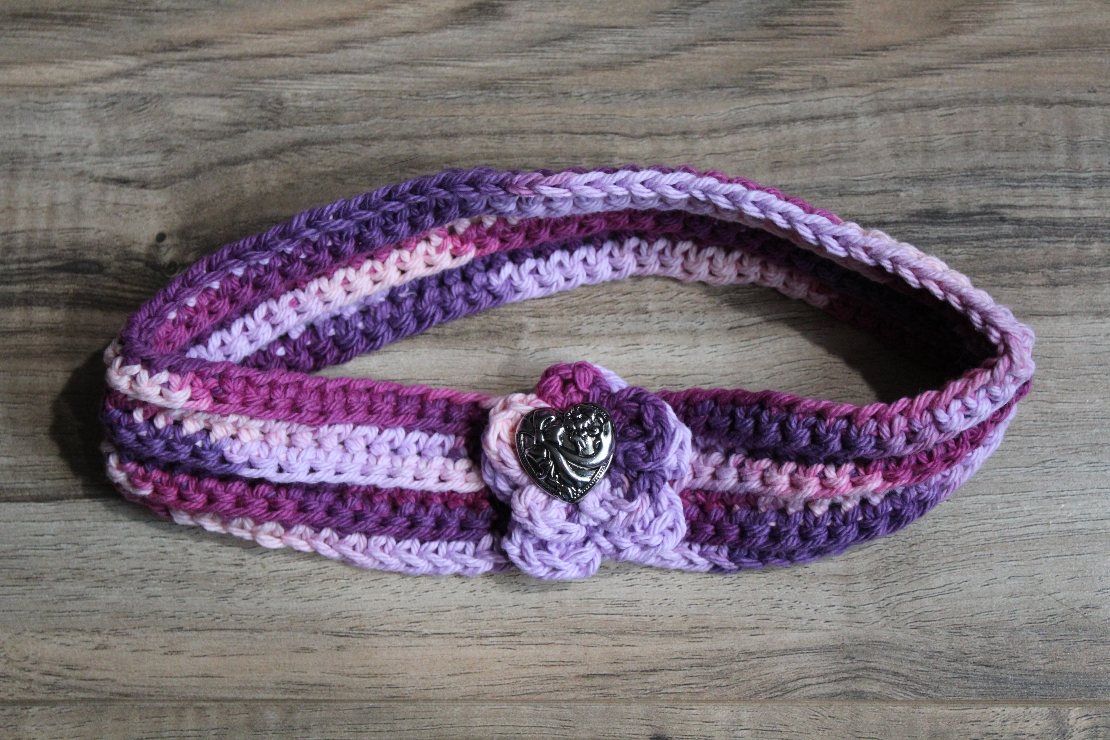 Valentines Crocheted Headbands