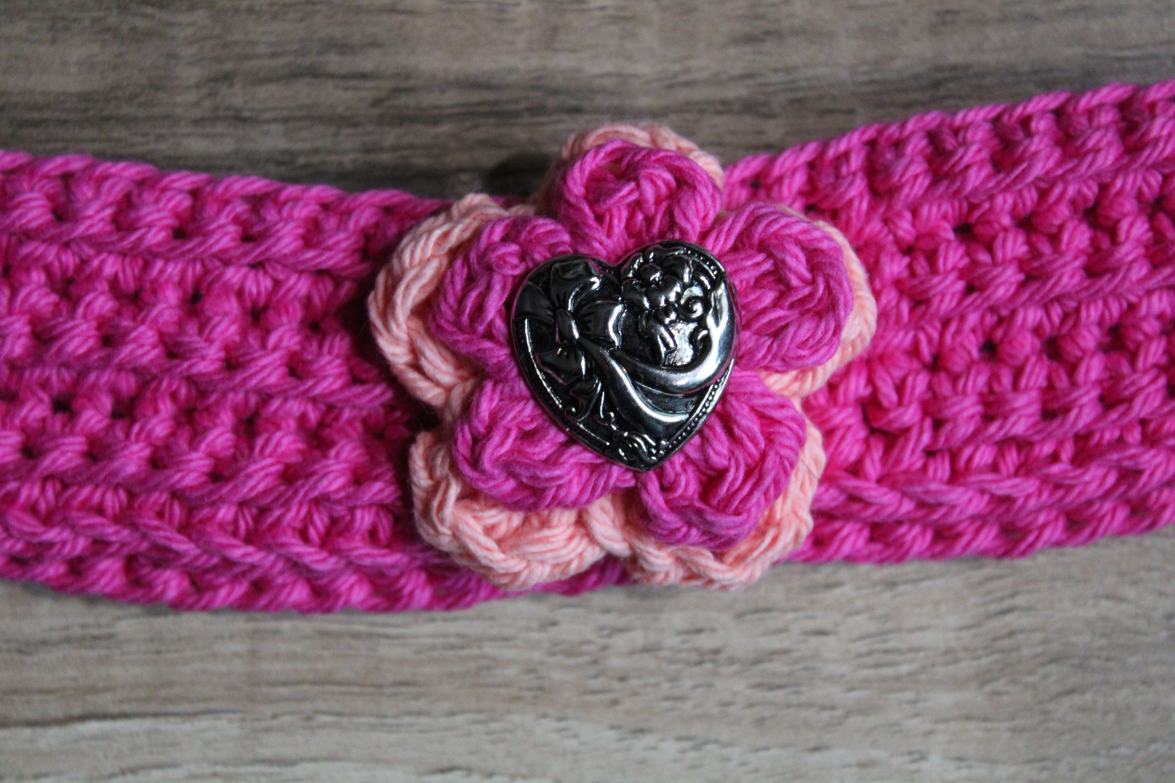 Valentines Crocheted Headbands
