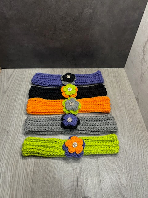 Halloween Crocheted Headbands