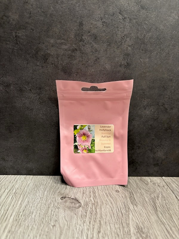 Hollyhock Seeds - Lavender