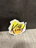 Bee Kind Vinyl Sticker