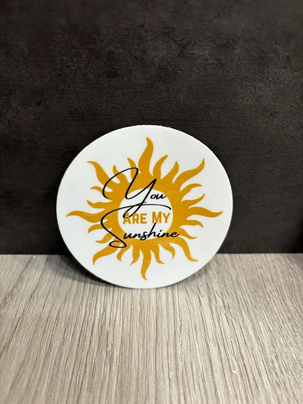 You Are My Sunshine Vinyl Sticker